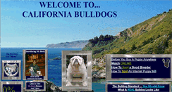 Desktop Screenshot of californiabulldogs.com